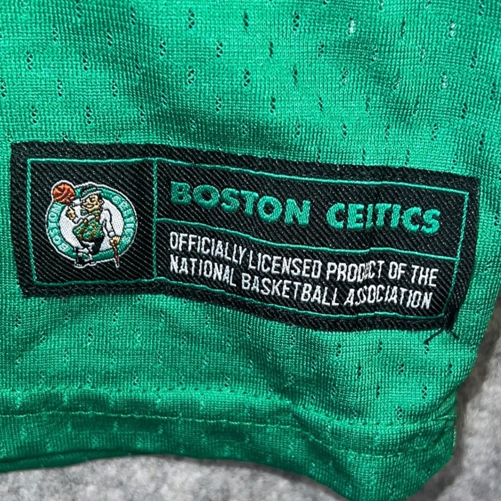 Boston Celtics Ultra Game NBA Mesh Jersey Shirt Green XS Lucky Leprechaun Logo - Picture 7 of 12